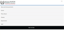 Tablet Screenshot of baymeadowscharter.org